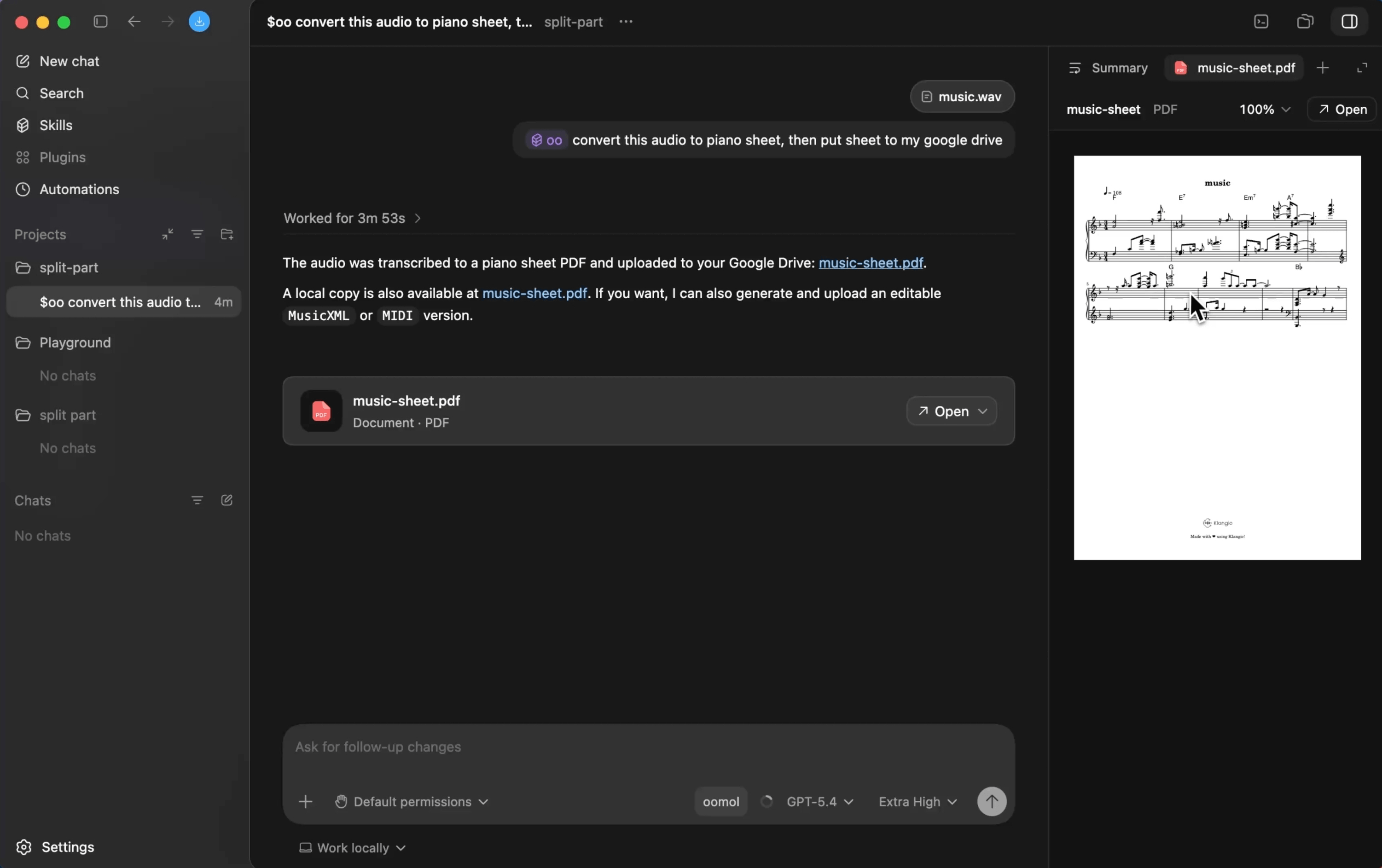 OOMOL homepage workflow demo